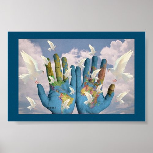 Hands of Peace Poster