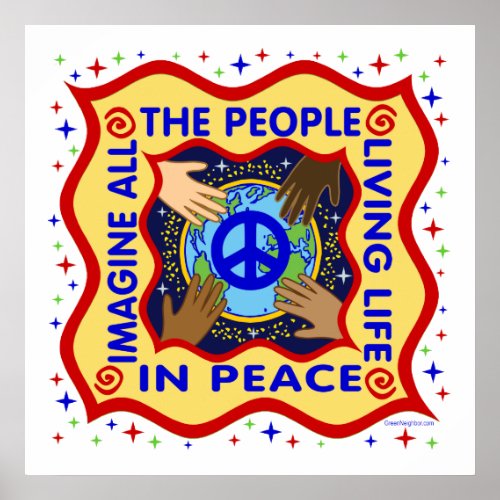 Hands of Peace Poster
