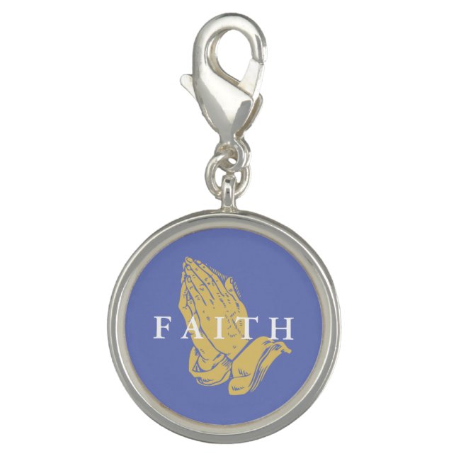 Hands of Prayer Charm (Front)