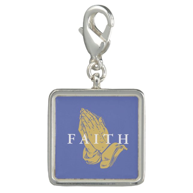 Hands of Prayer Charm (Front)