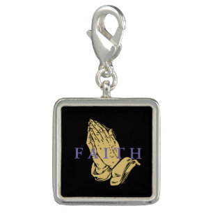 Hands of Prayer Charm