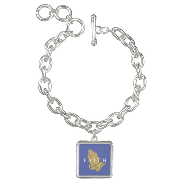 Hands of Prayer Charm Bracelet (Product)