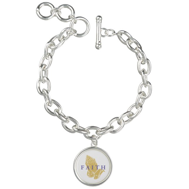 Hands of Prayer Charm Bracelet (Product)