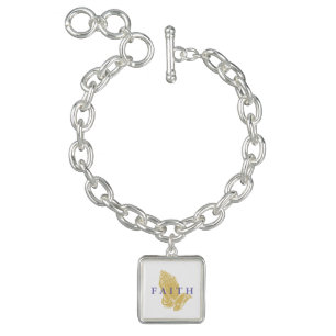 Hands of Prayer Charm Bracelet