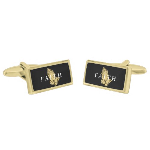 Hands of Prayer Cufflinks