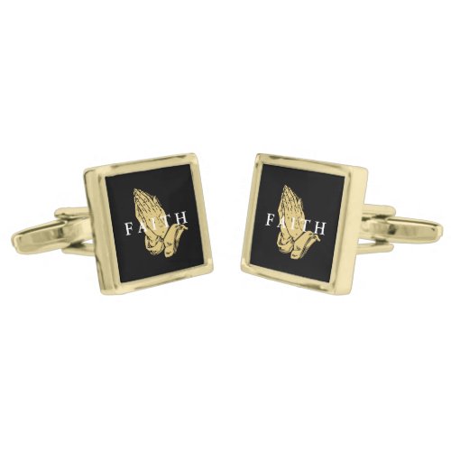 Hands of Prayer Cufflinks