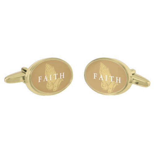 Hands of Prayer Cufflinks