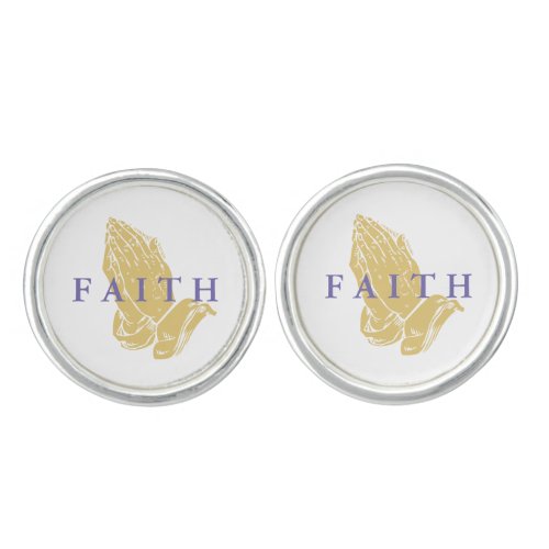 Hands of Prayer Cufflinks