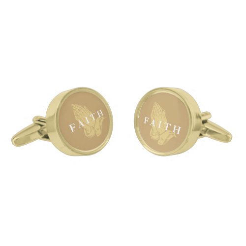 Hands of Prayer Cufflinks