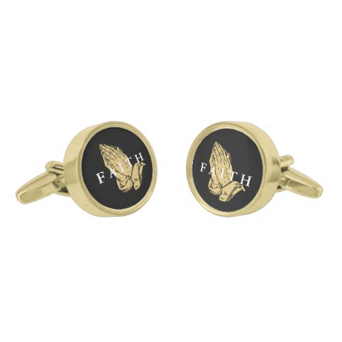 Hands of Prayer Cufflinks