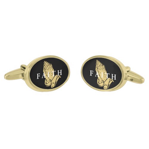 Hands of Prayer Cufflinks