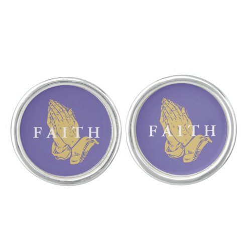 Hands of Prayer Cufflinks