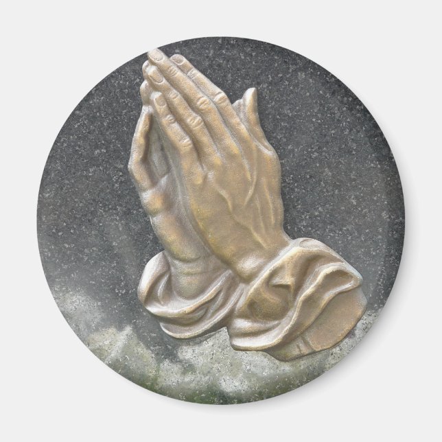 HANDS OF PRAYER MAGNET (Front)