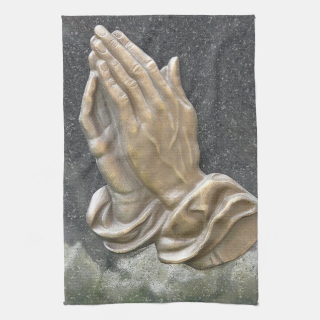 HANDS OF PRAYER TOWEL (Vertical)