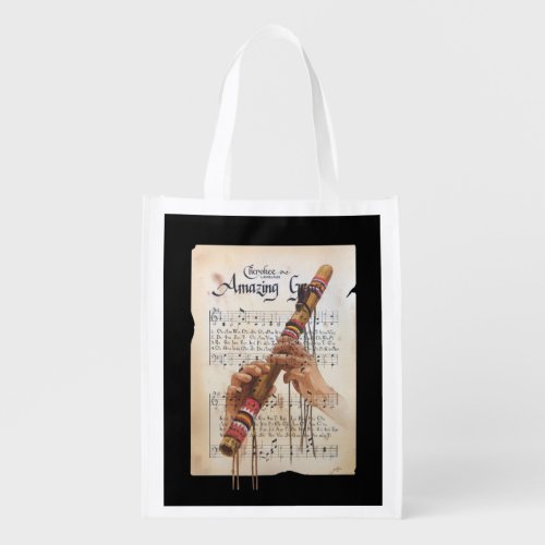 Hands of the Music Maker Grocery Bag