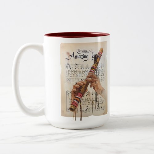 Hands of the Music Maker Two_Tone Coffee Mug