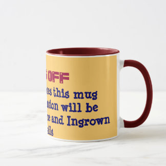 HANDS OFF Mug 1