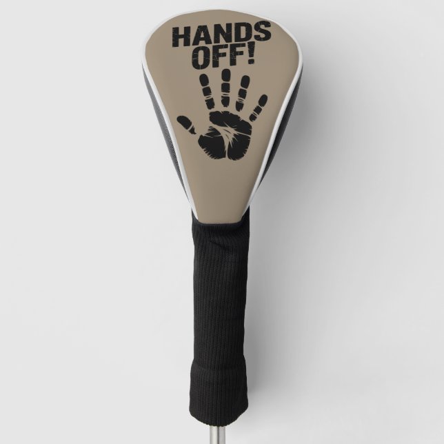 Hands Off My Country My Body Medicare Political  Golf Head Cover (Front)