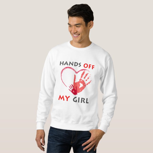 Hands off my guy and girl shirts (Front Full)