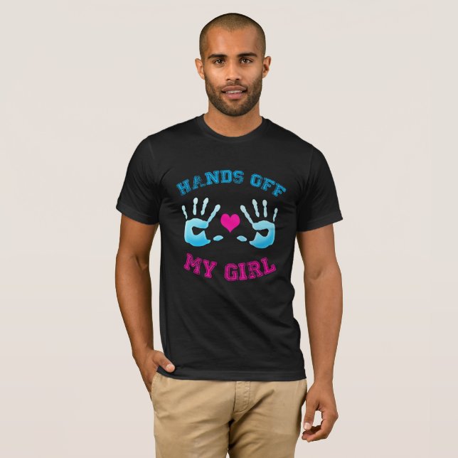Hands off my guy and girl shirts (Front Full)