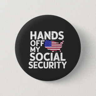 Hands Off My Social Security  Button