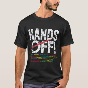 Hands Off Protest Social Security & Medicare T-Shirt