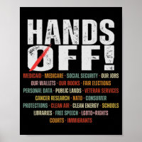 Hands Off Protest Social Security And Medicare Pro