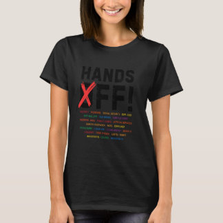 Hands Off Protest Social Security & Medicare Prote T-Shirt