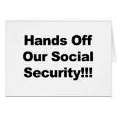 Hands Off Social Security (Front Horizontal)