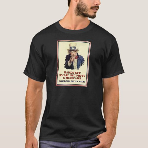 Hands Off Social Security T_Shirt