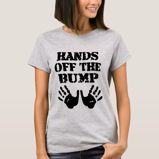 hands of the bump t shirt