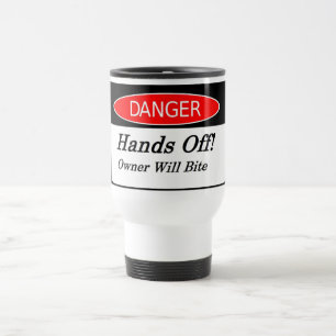 Hands Off! - Travel / Commuter Mug