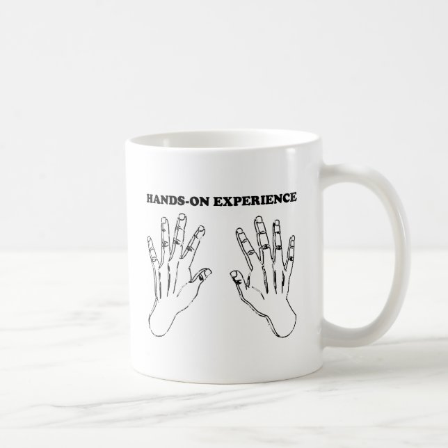 Hands-on experience coffee mug (Right)