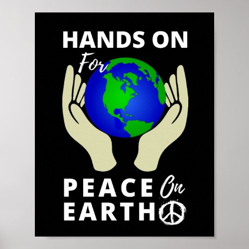 Hands On For Peace On Earth  Poster