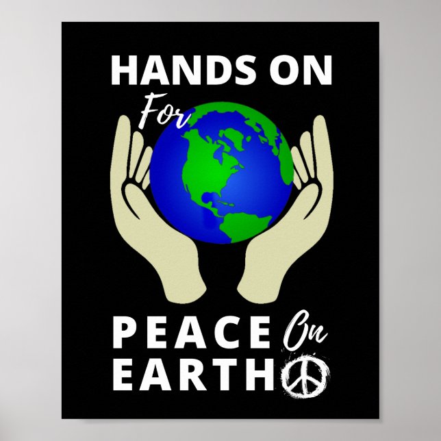 Hands On For Peace On Earth  Poster (Front)