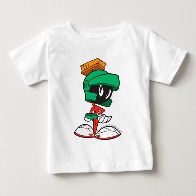 Hands on Hips MARVIN THE MARTIAN™ Baby T-Shirt (Front)