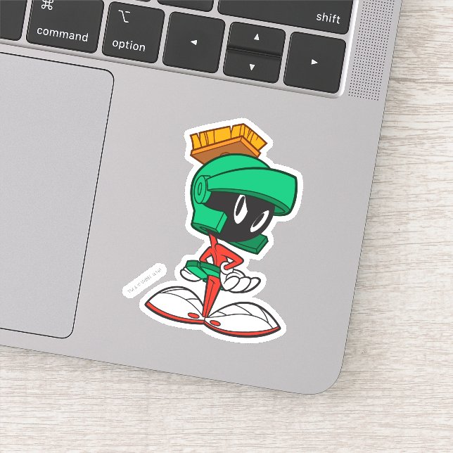 Hands on Hips MARVIN THE MARTIAN™ Sticker (Detail)