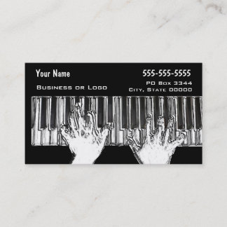 Hands On Keyboard Business Card