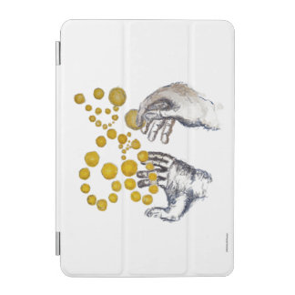 Hands Outstretched with Golden Globes iPad Mini Cover