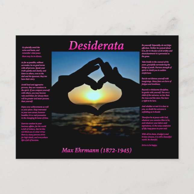 Hands Postcard (Front)