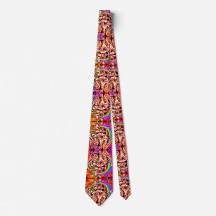 Hands prays to the God Neck Tie