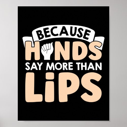 Hands Say More Than Lips American Sign Language 