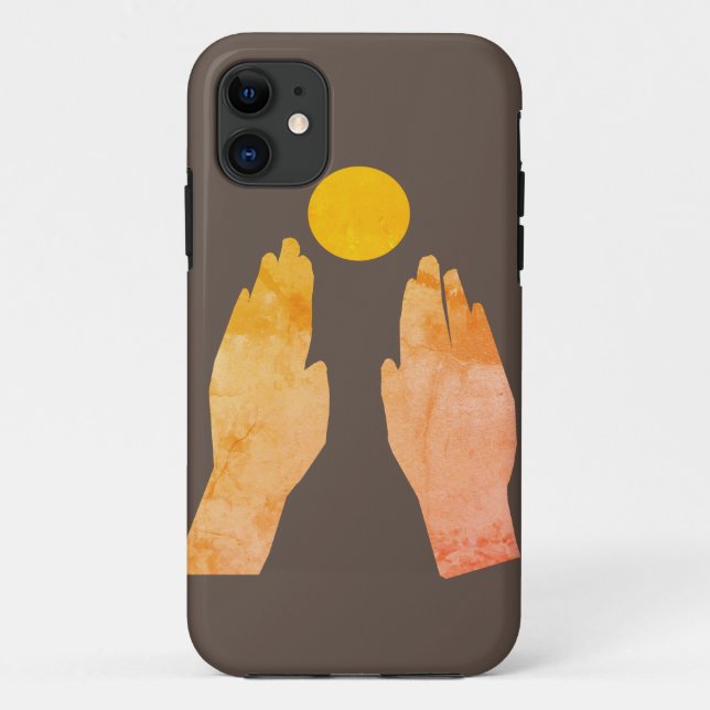 Hands & Sun Case-Mate iPhone Case (Back)