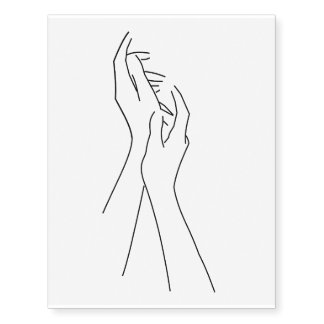 hands temporary tattoos