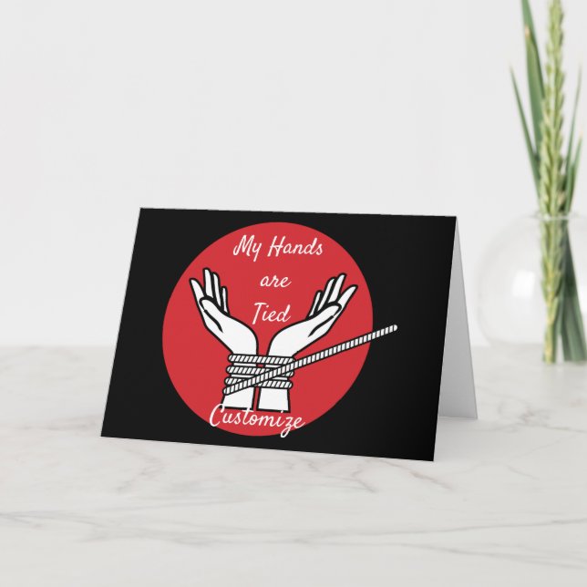 Hands Tied Thunder_Cove   Card (Front)