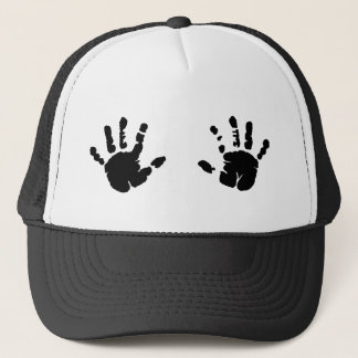 hands trucker hat