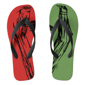 HANDS UP! DONT SHOOT! FLIP FLOPS