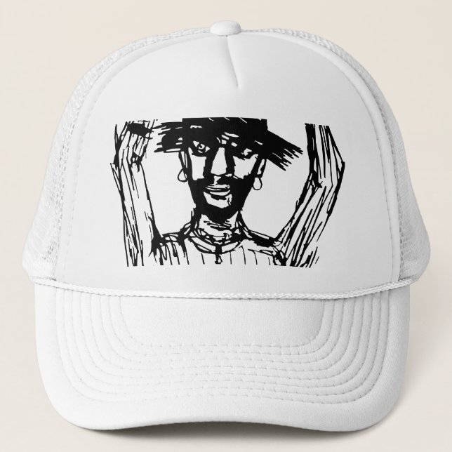 HANDS UP! DONT SHOOT! TRUCKER HAT (Front)