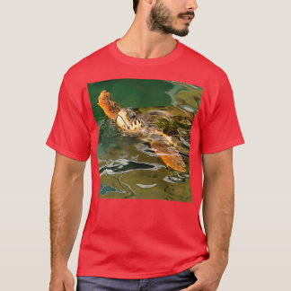 Hands Up For A Clean Ocean Loggerhead Turtle T-Shirt