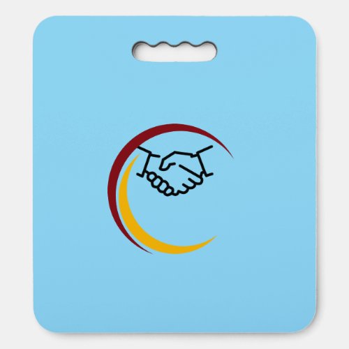 Handshake business icons seat cushion